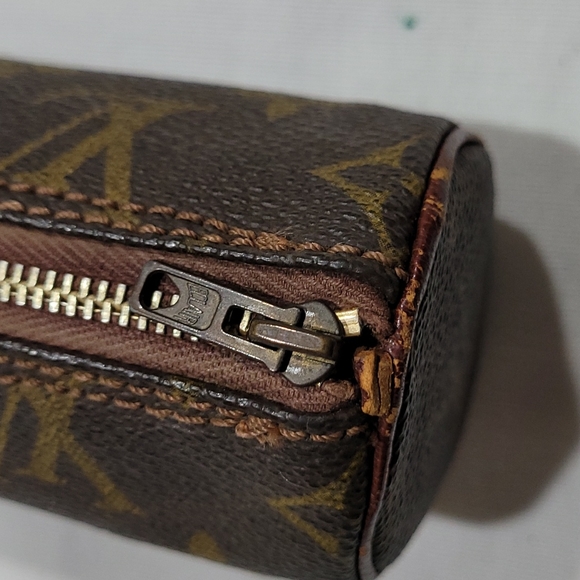 Auth Louis Vuitton Papillon Pouch vtg - Picture 7 of 15